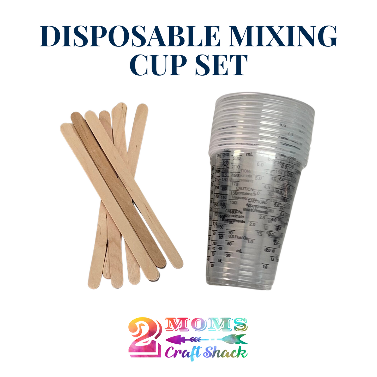 DISPOSABLE MEASURING CUP SET