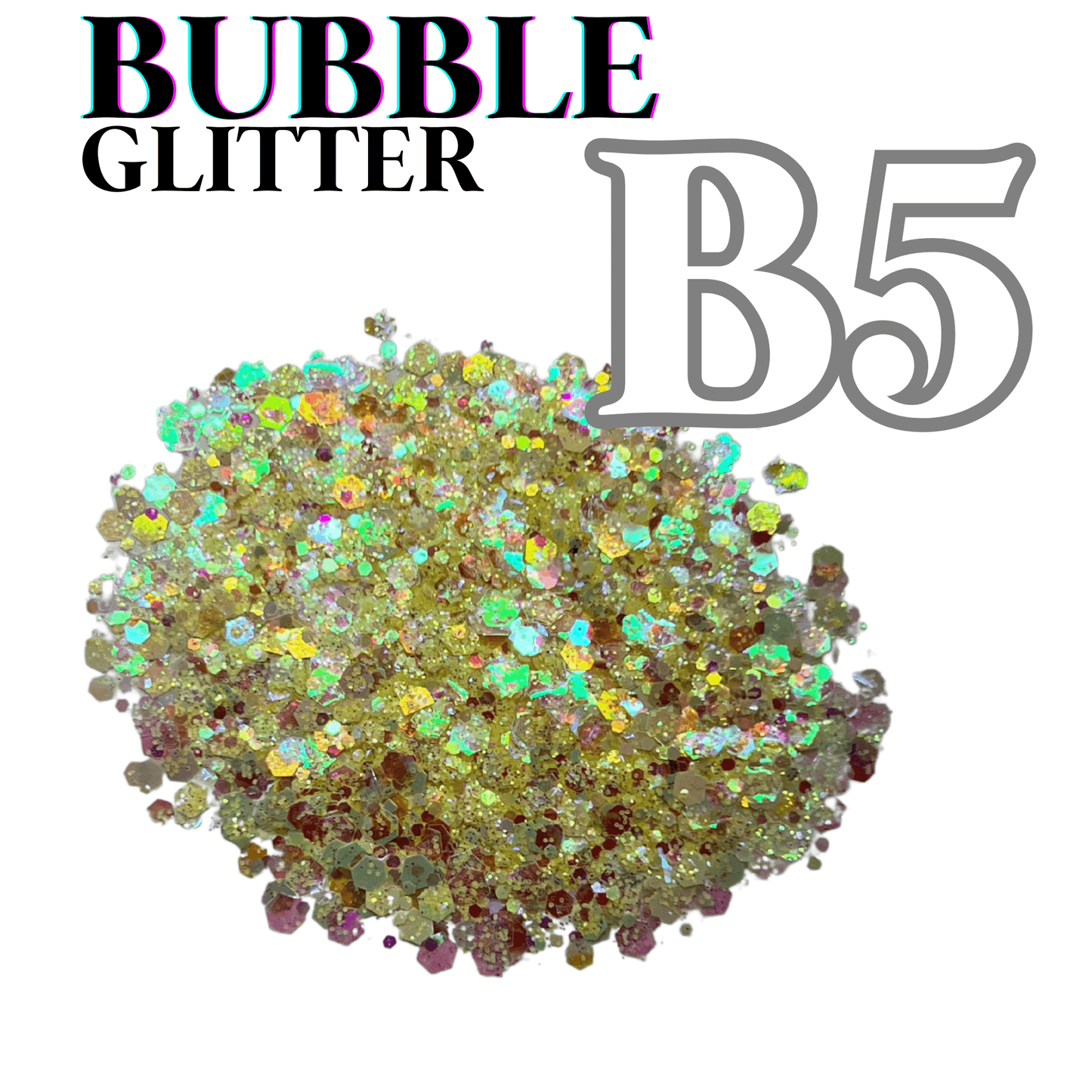 BUBBLE TUMBLER GLITTER - bubble
