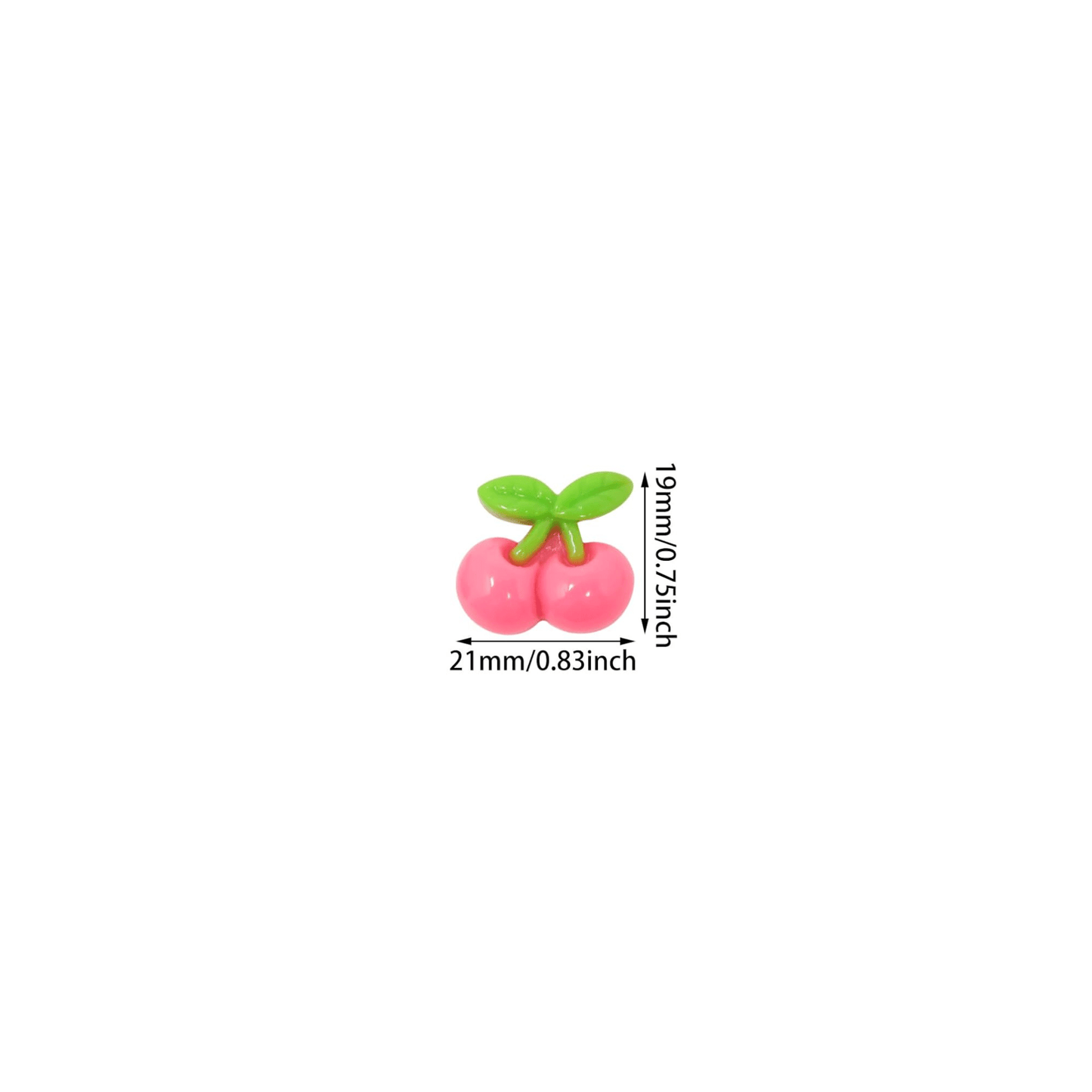 CHERRY CABOCHON - CRAFT SUPPLIES