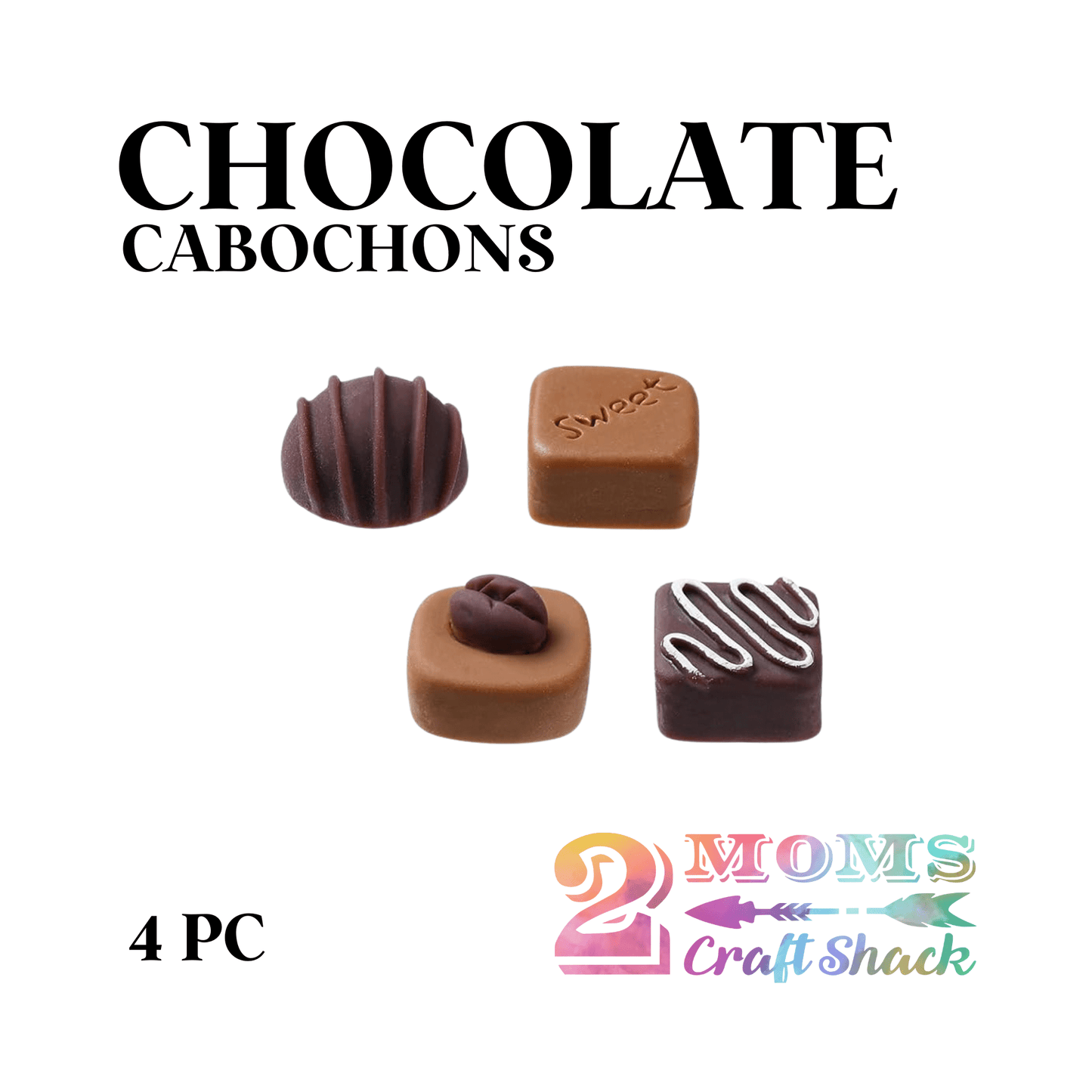 CHOCOLATE CABOCHON - CABOCHON