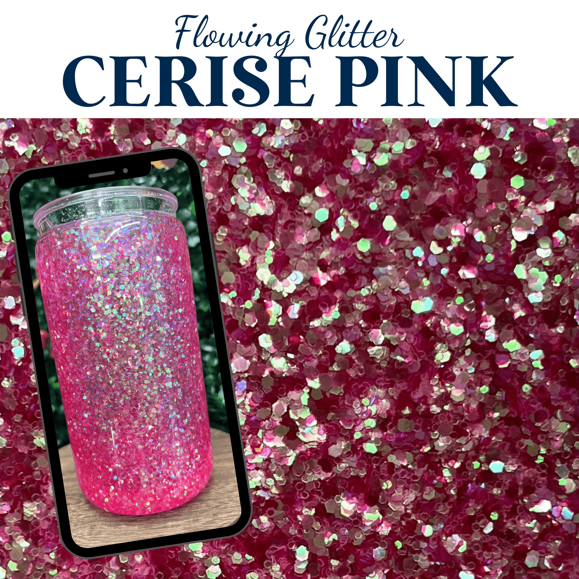 FLOWING GLITTER - CRAFT SUPPLIES