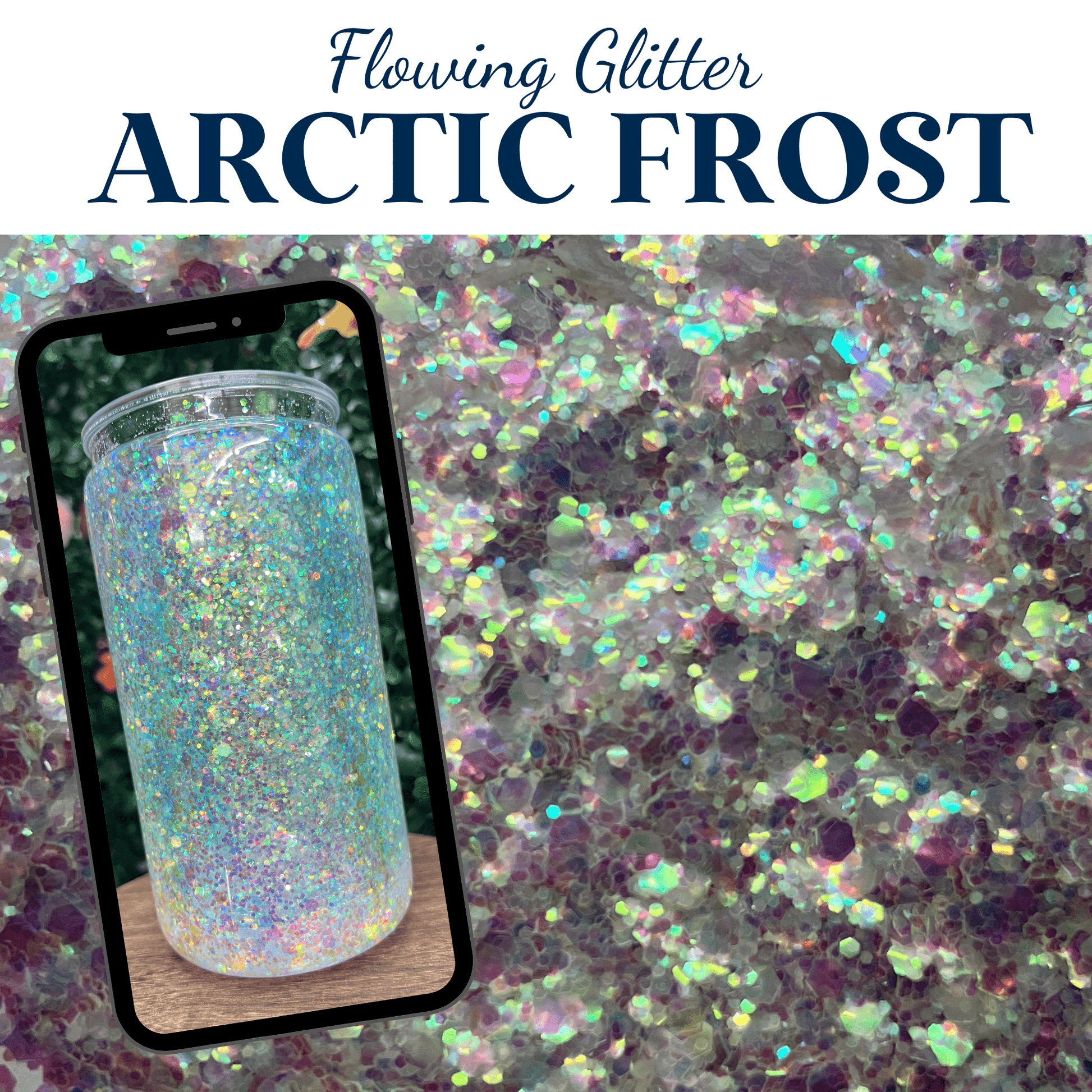 FLOWING GLITTER - CRAFT SUPPLIES
