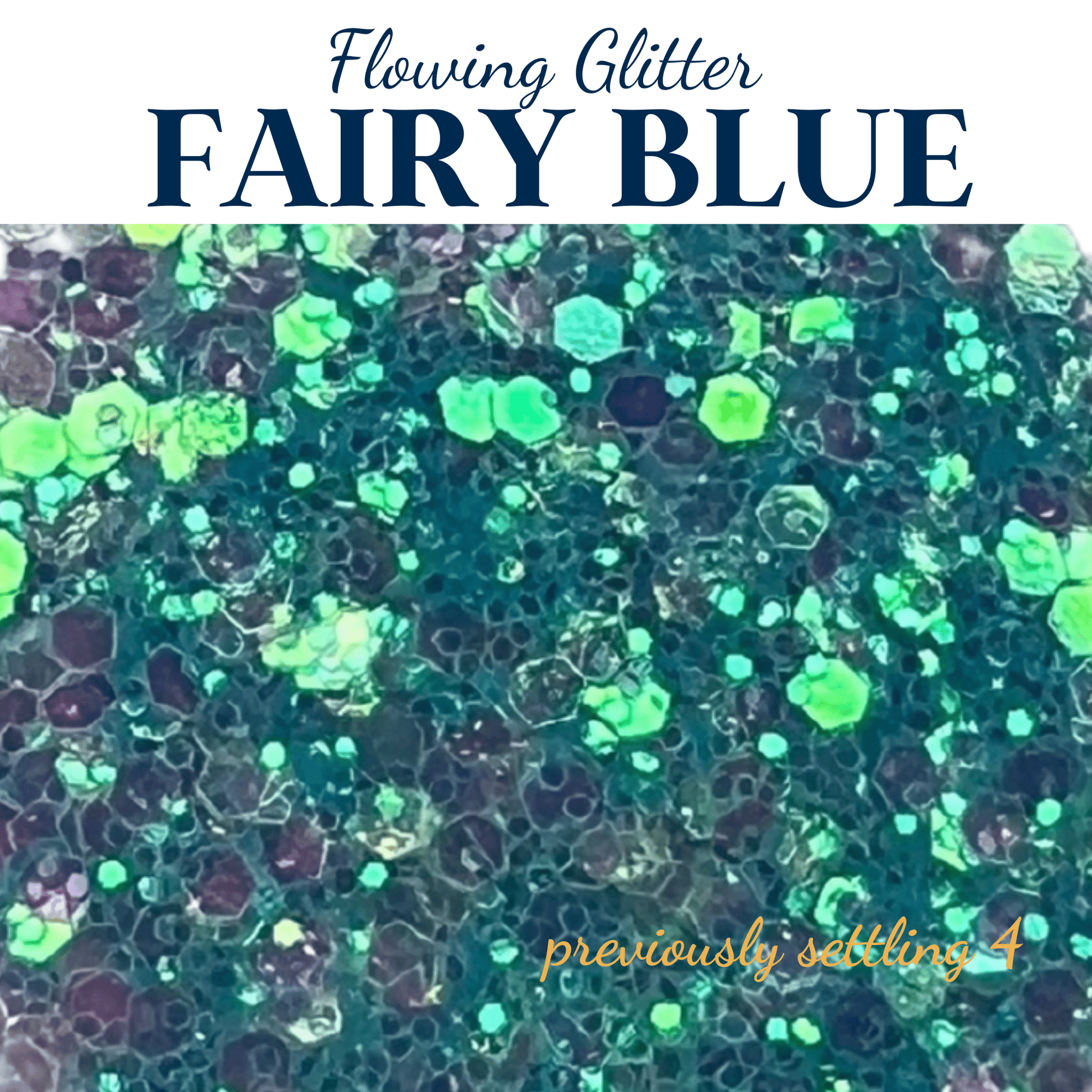 FLOWING GLITTER - CRAFT SUPPLIES