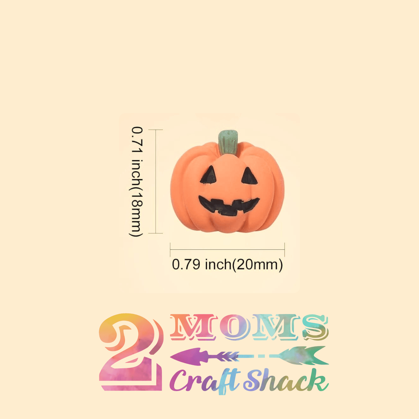 JACK - O - LANTERN CABOCHONS - CABOCHON