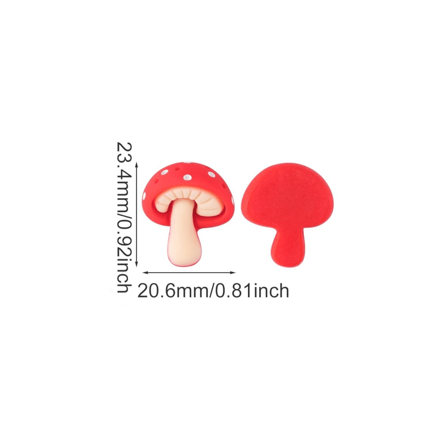 MUSHROOM CABOCHON - CRAFT SUPPLIES