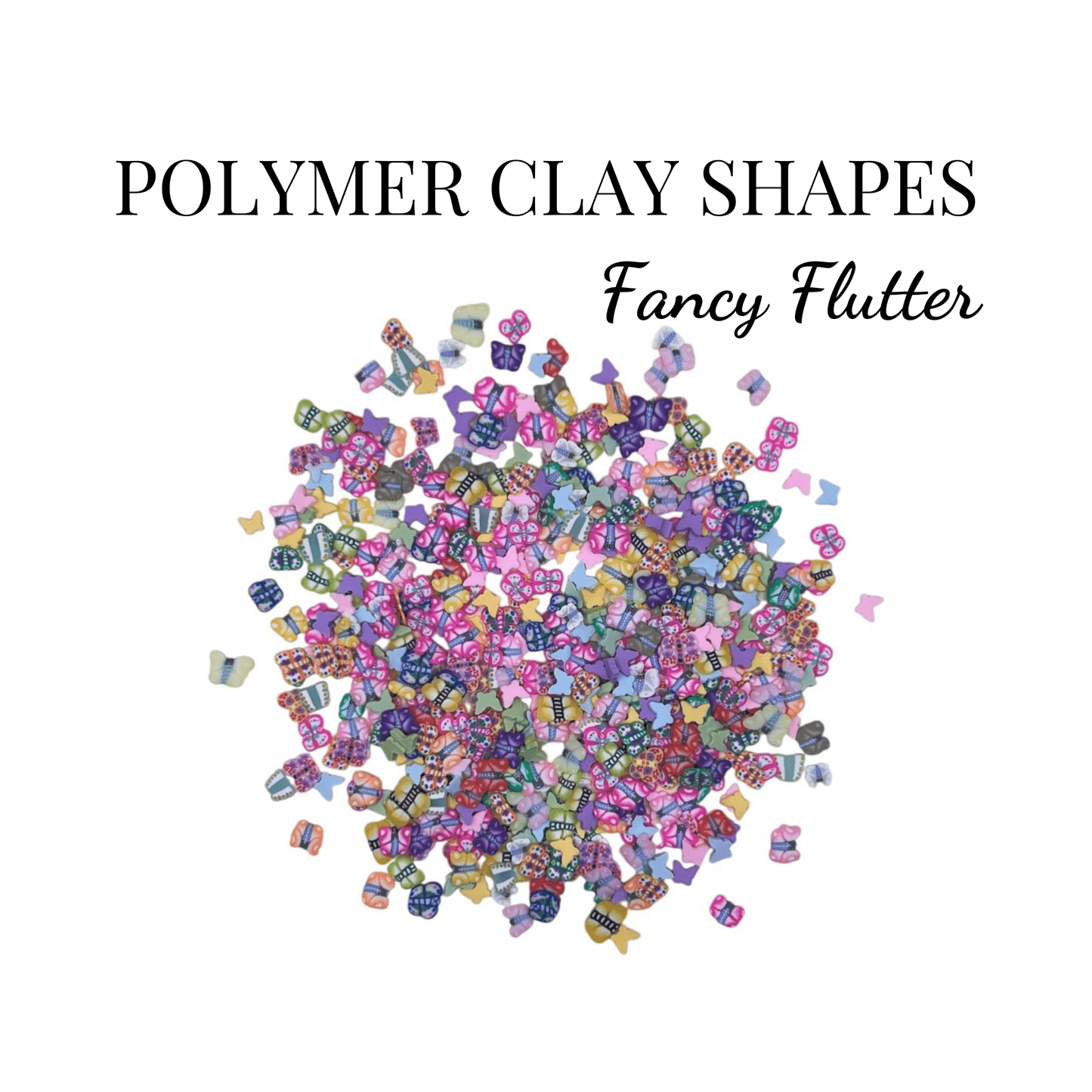 POLYMER CLAY SHAPES - FANCY FLUTTER - CRAFT SUPPLIES