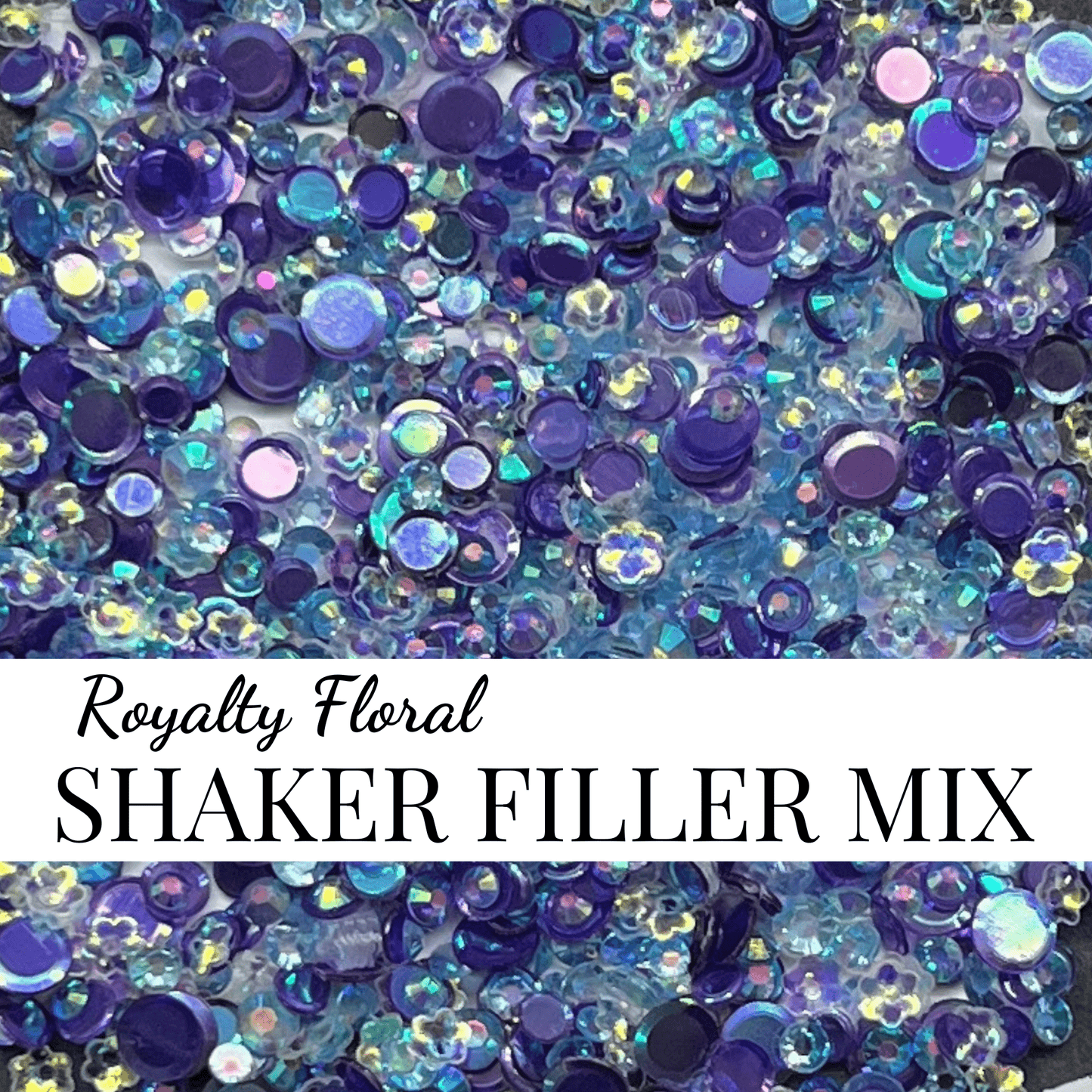 SHAKER FILLER MIX - FLORAL - CABOCHON