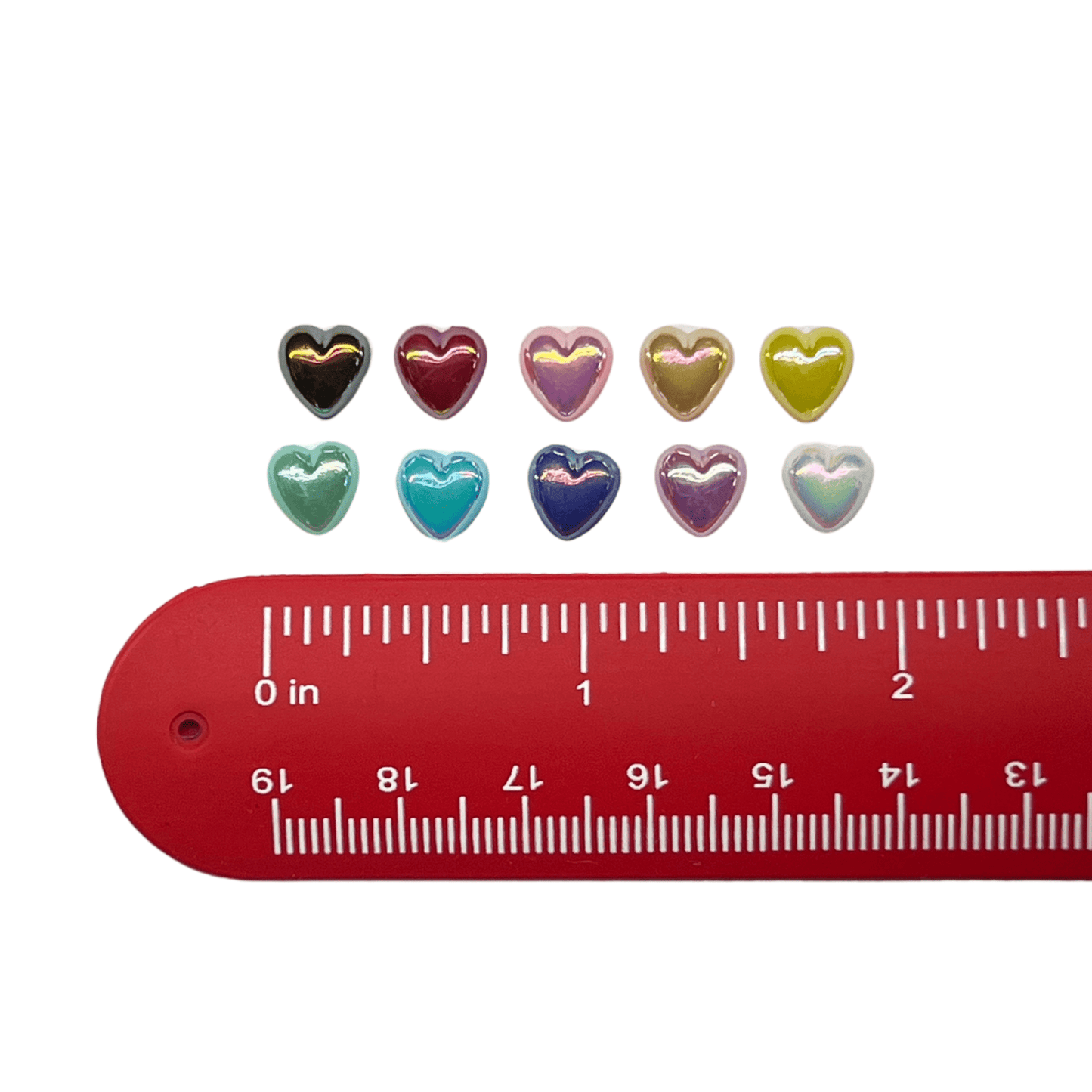 TINY HEART CABOCHONS - CABOCHON