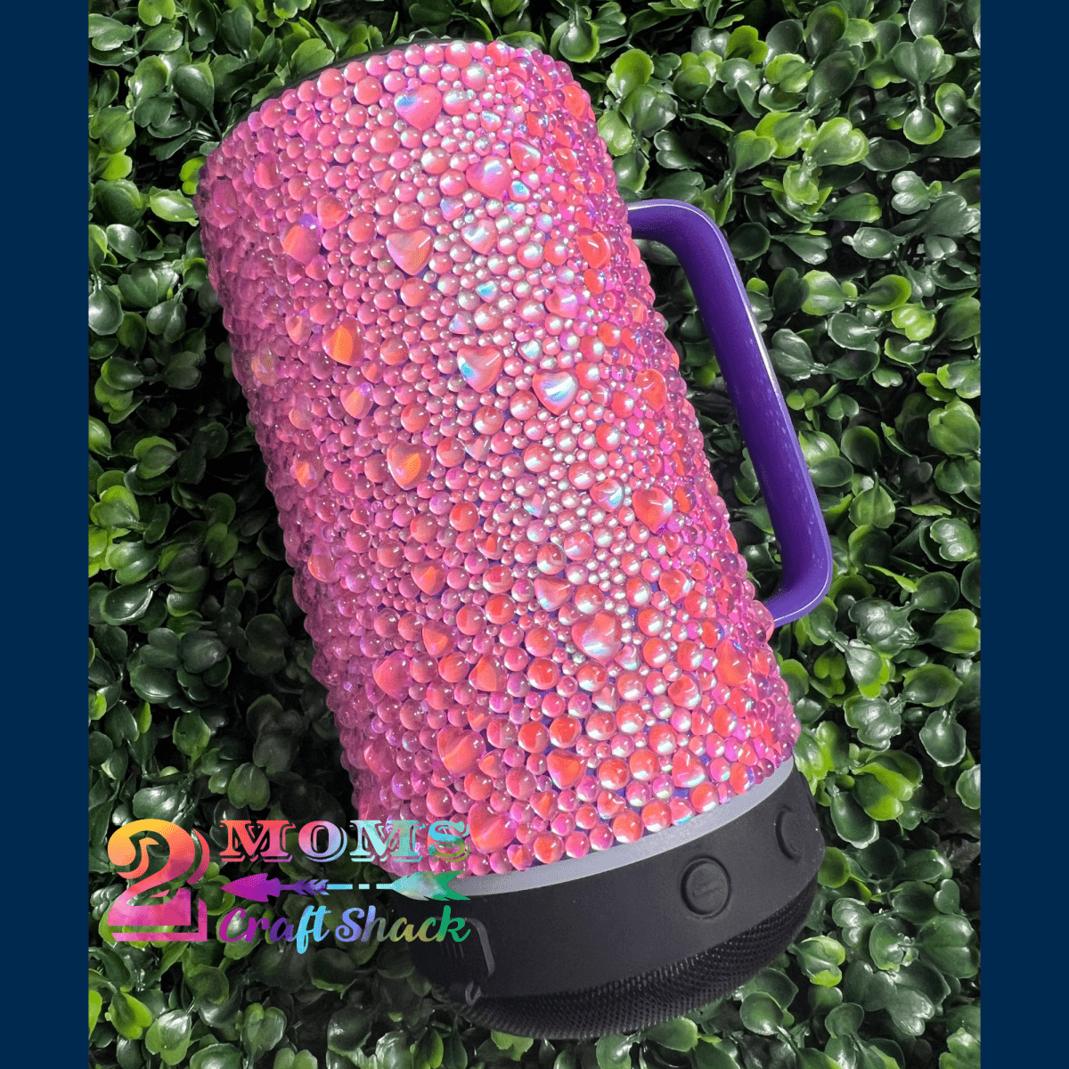 RTS - BLING BADDIEE BLING SPEAKER TUMBLER - merch