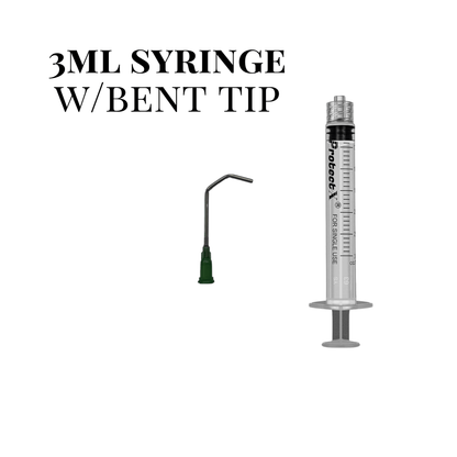 3ML DISPENSING SYRINGE WITH 2IN BLUNT TIP - BEST SELLER