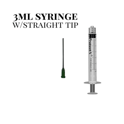 3ML DISPENSING SYRINGE WITH 2IN BLUNT TIP - BEST SELLER