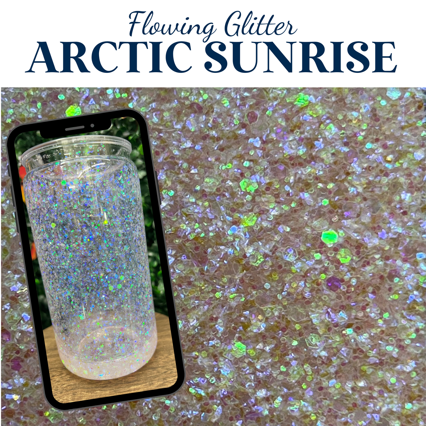 FLOWING GLITTER