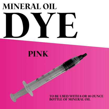 Dual Lava Dye for Mineral Oil