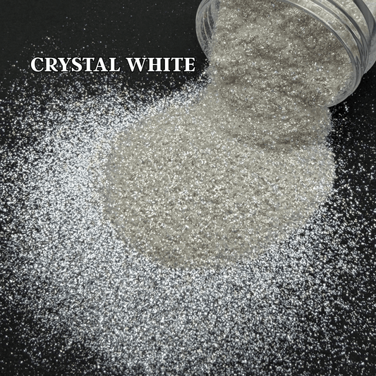 CRYSTAL WHITE LUSTER PIGMENT - glitter