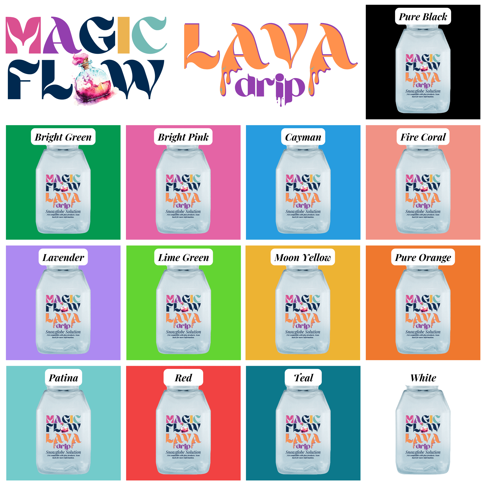 Magic Flow System Magic Flow - a pre-made snowglobe solution for DIY crafters – 2 Moms ...