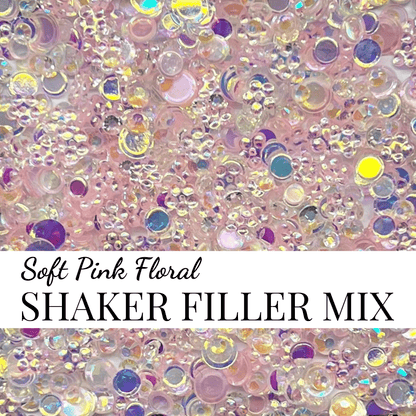SHAKER FILLER MIX - FLORAL - CABOCHON
