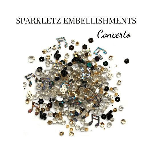Sparkletz Embellishments - CONCERTO - CABOCHON