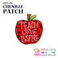 APPLE - IRON-ON CHENILLE PATCH - CHENILLE PATCH