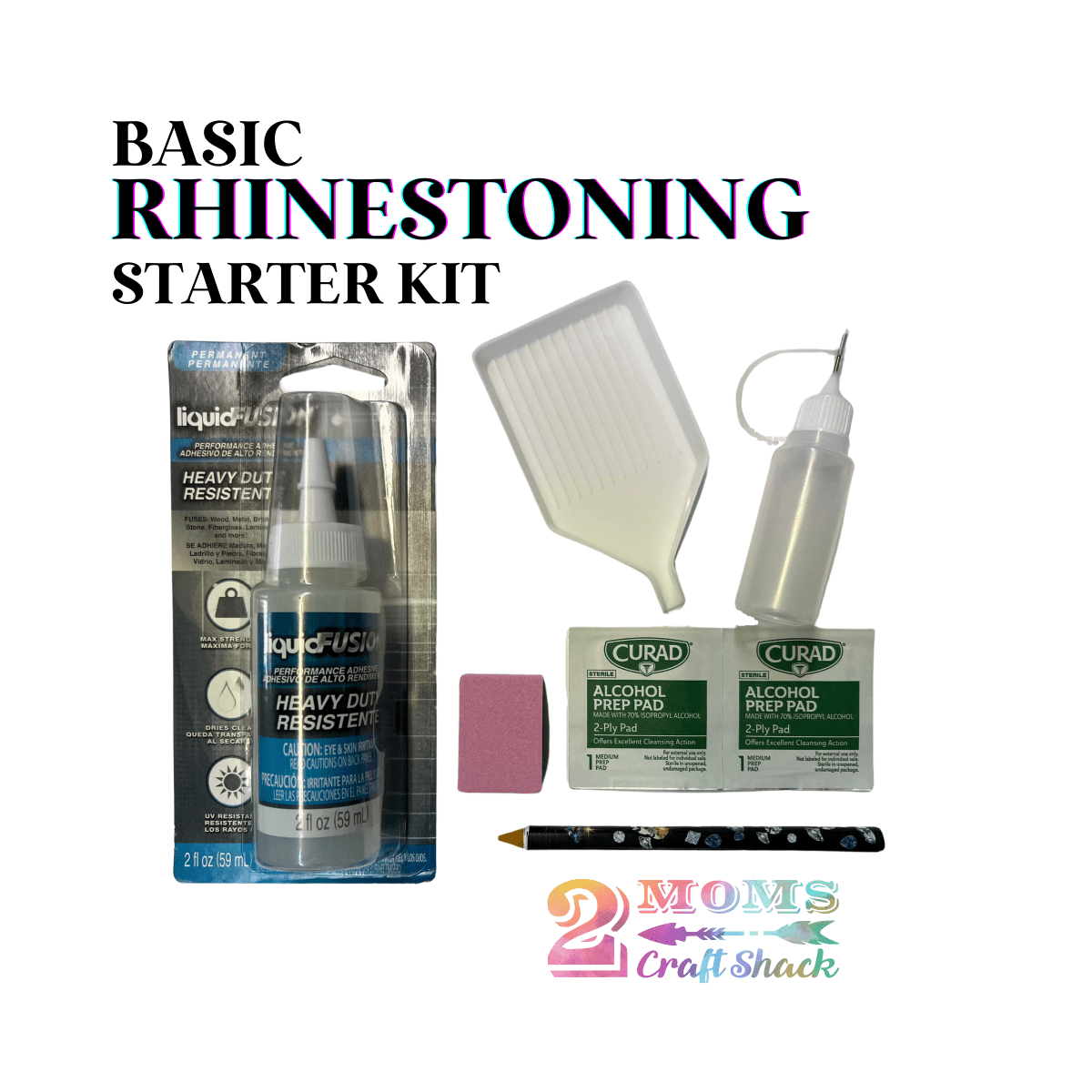 Cosmic Rhinestoning BASIC RHINESTONING STARTER KIT β 2 Moms Craft Shack