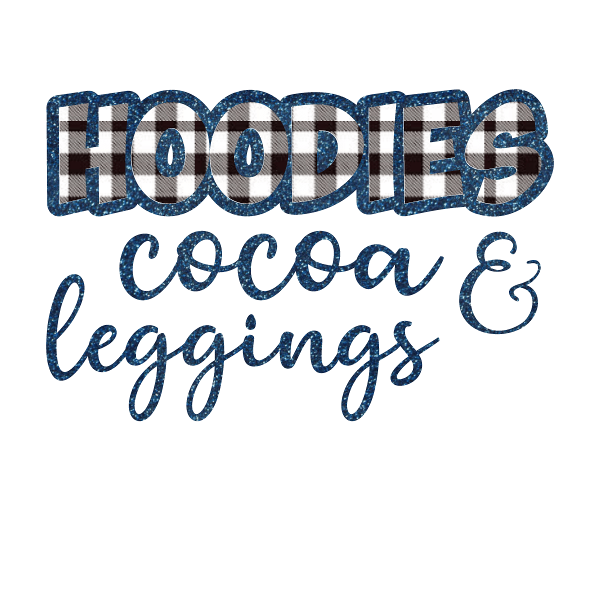 HOODIES COCOA AND LEGGINGS - DIGITAL