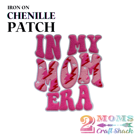 IN MY MOM ERA - IRON-ON CHENILLE PATCH - CHENILLE PATCH
