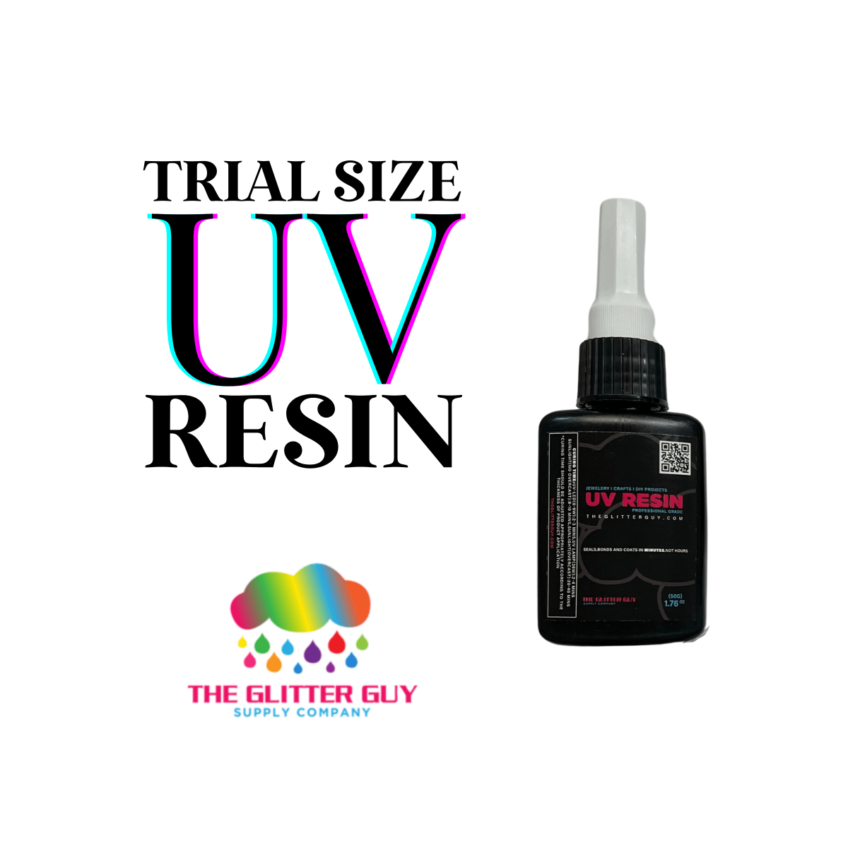 TGG UV RESIN - TRIAL SIZE - CRAFT SUPPLIES